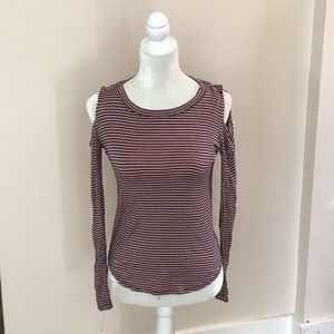 Cold shoulder T-shirt